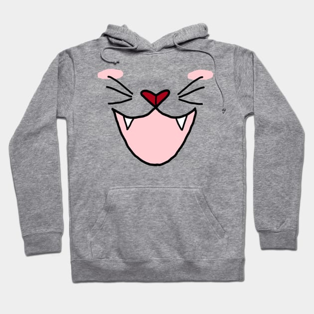 Cute cat face Hoodie by afmr.2007@gmail.com